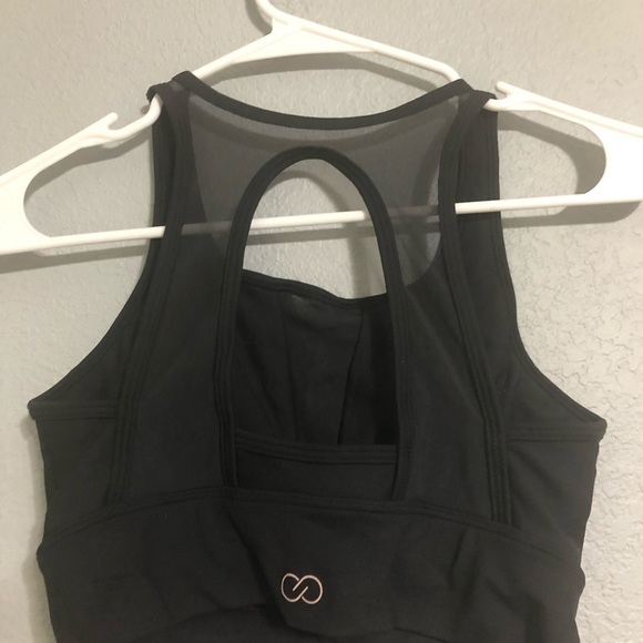 Calia bra mesh scallop black sports bra small - Picture 7 of 11